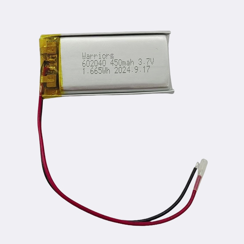 High Safety 60240 3.7v 450mah Polymer Lithium Battery