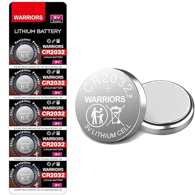 lithium button batteries (CR2032)