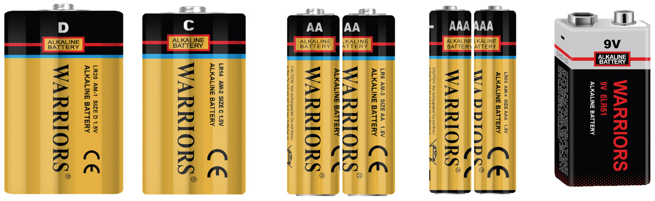 alkaline battery specifications